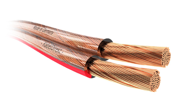 Høyttalerkabel, meter